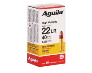 Munitions Aguila Supersoniques 22 long Rifle  (1255 FPS)