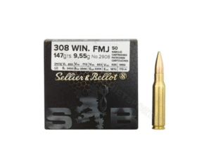 Munitions 308 winchester Sellier&Bellot - 147 grs